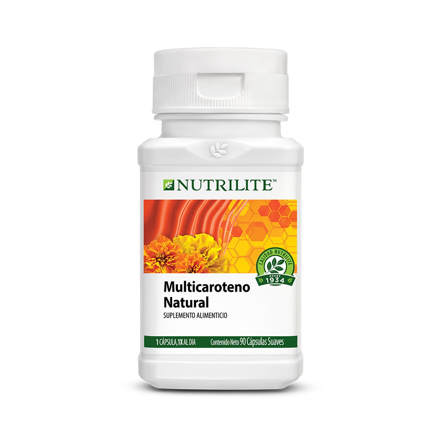 Multicaroteno, con carotenoides naturales, una fuente de vitamina A