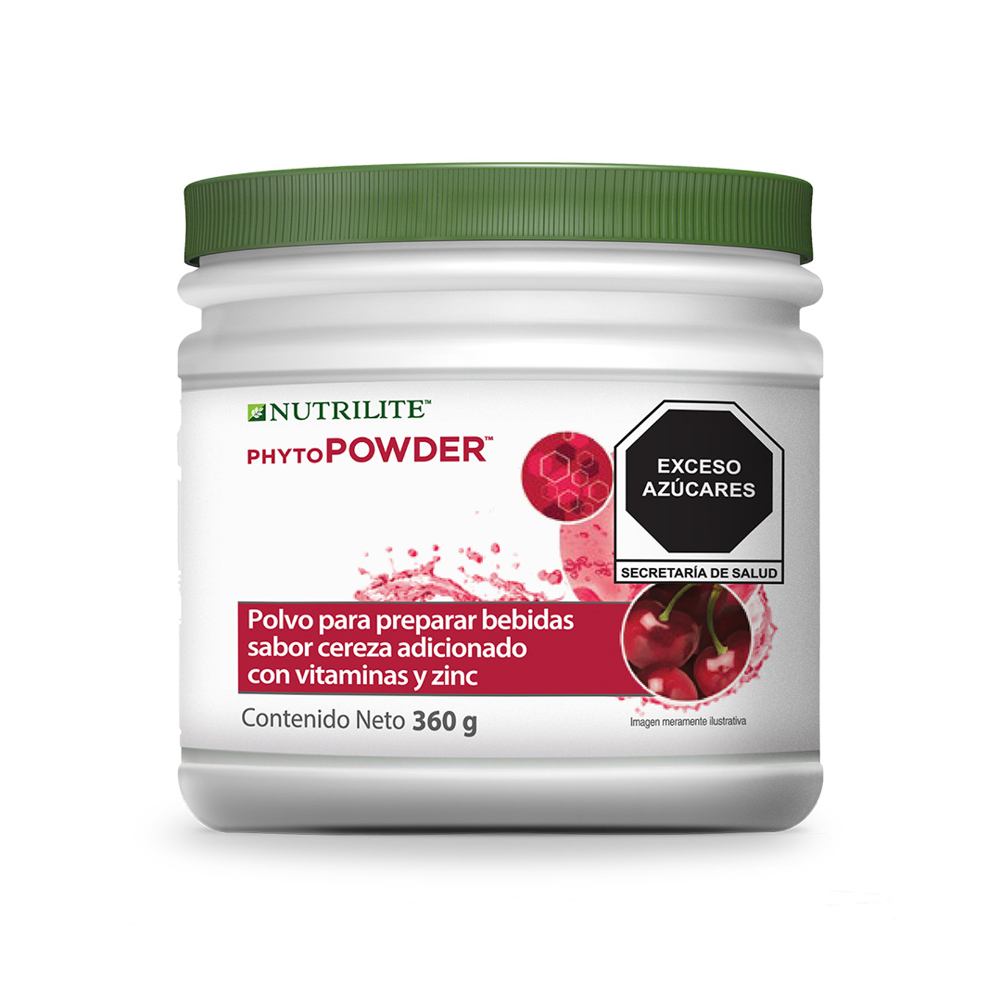 Polvo para preparar bebidas Nutrilite Phytopowder Sabor Cereza