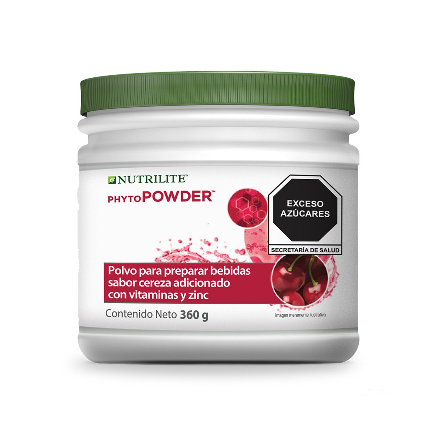 Polvo para preparar bebidas Nutrilite Phytopowder Sabor Cereza