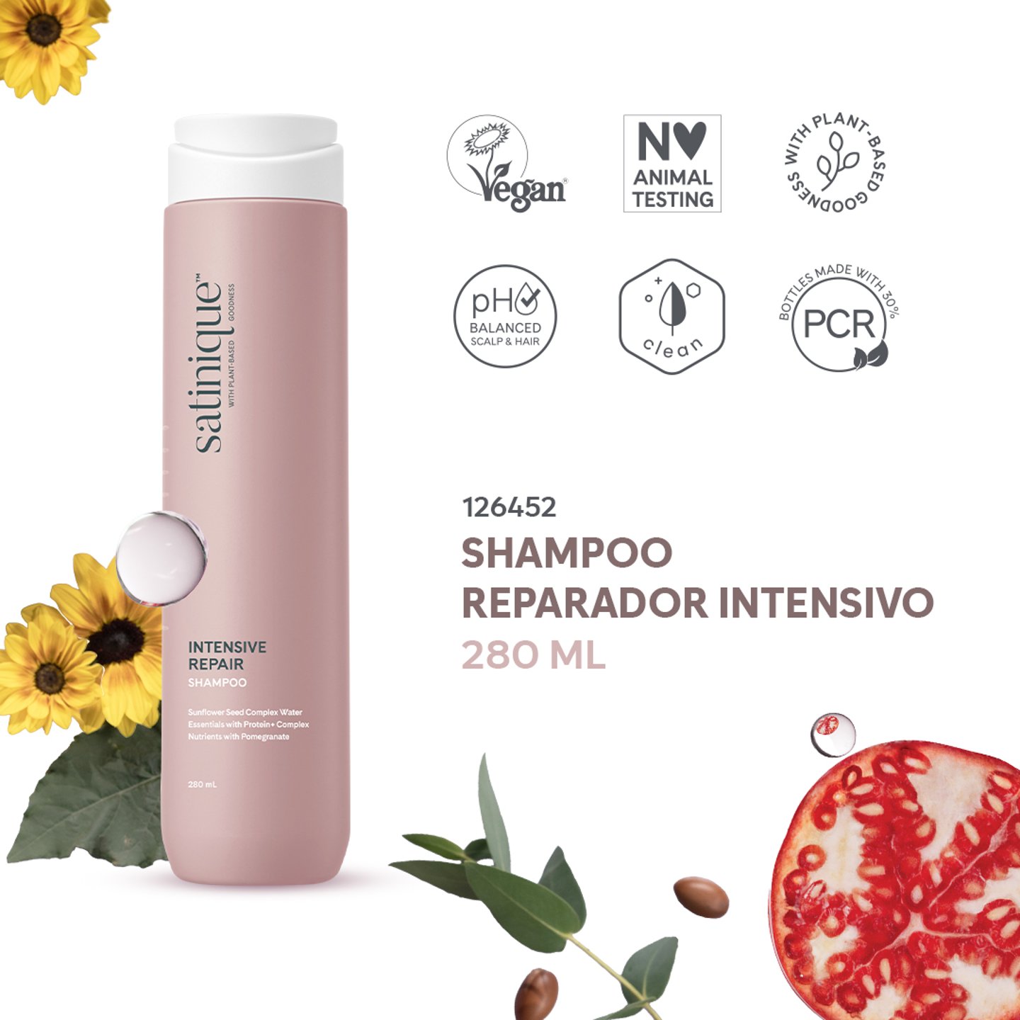 Sellos Shampoo Reparador Satinique