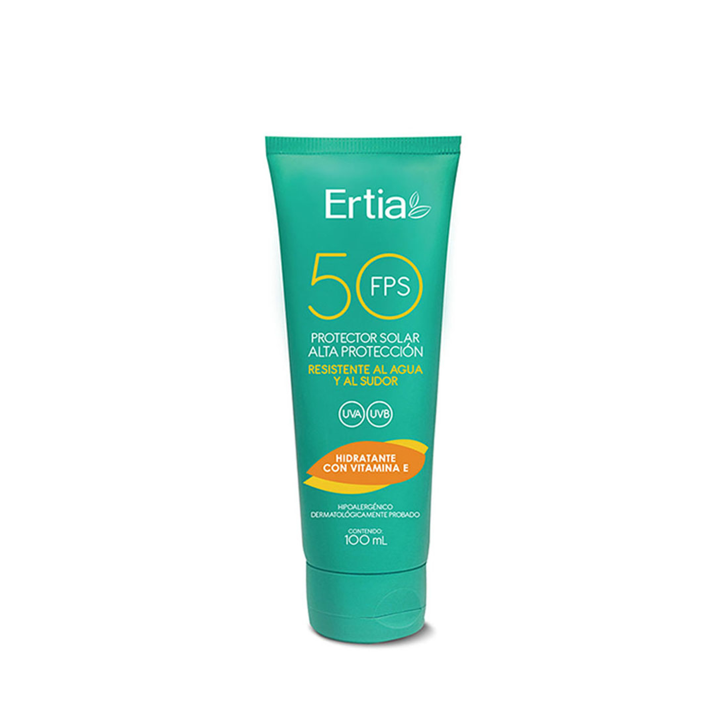Protector Solar Alta Protección 50 FPS Hidrante con Vitamina E