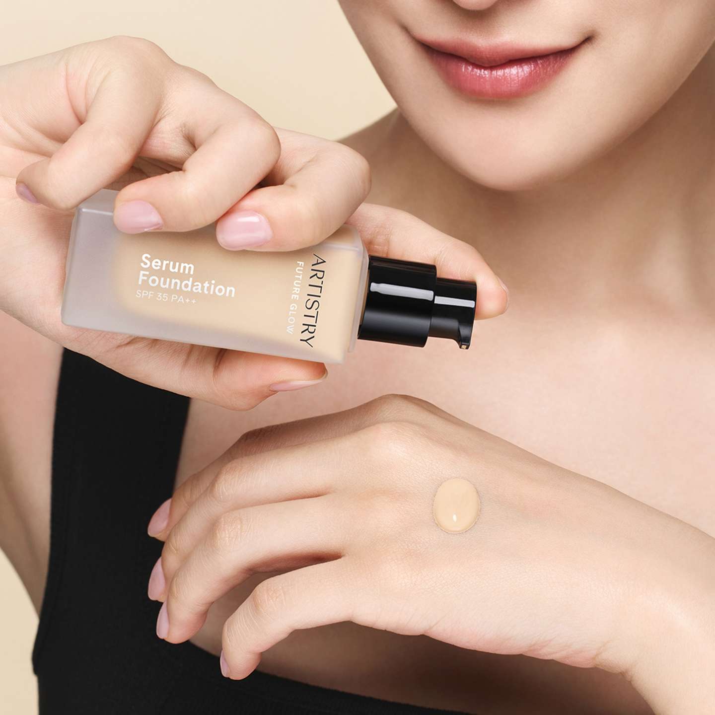 Base de Maquillaje en Suero Honey 203, Base tipo suero de cobertura ligerA