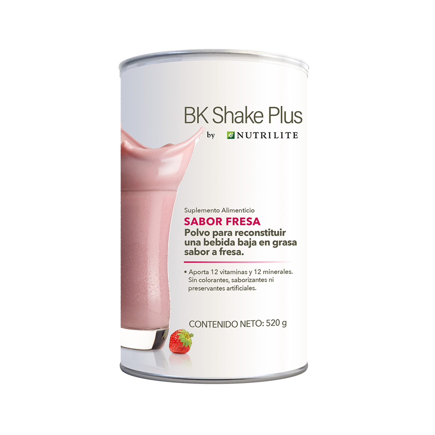 Embalage de BK Skake Plus Fresa By Nutrilite