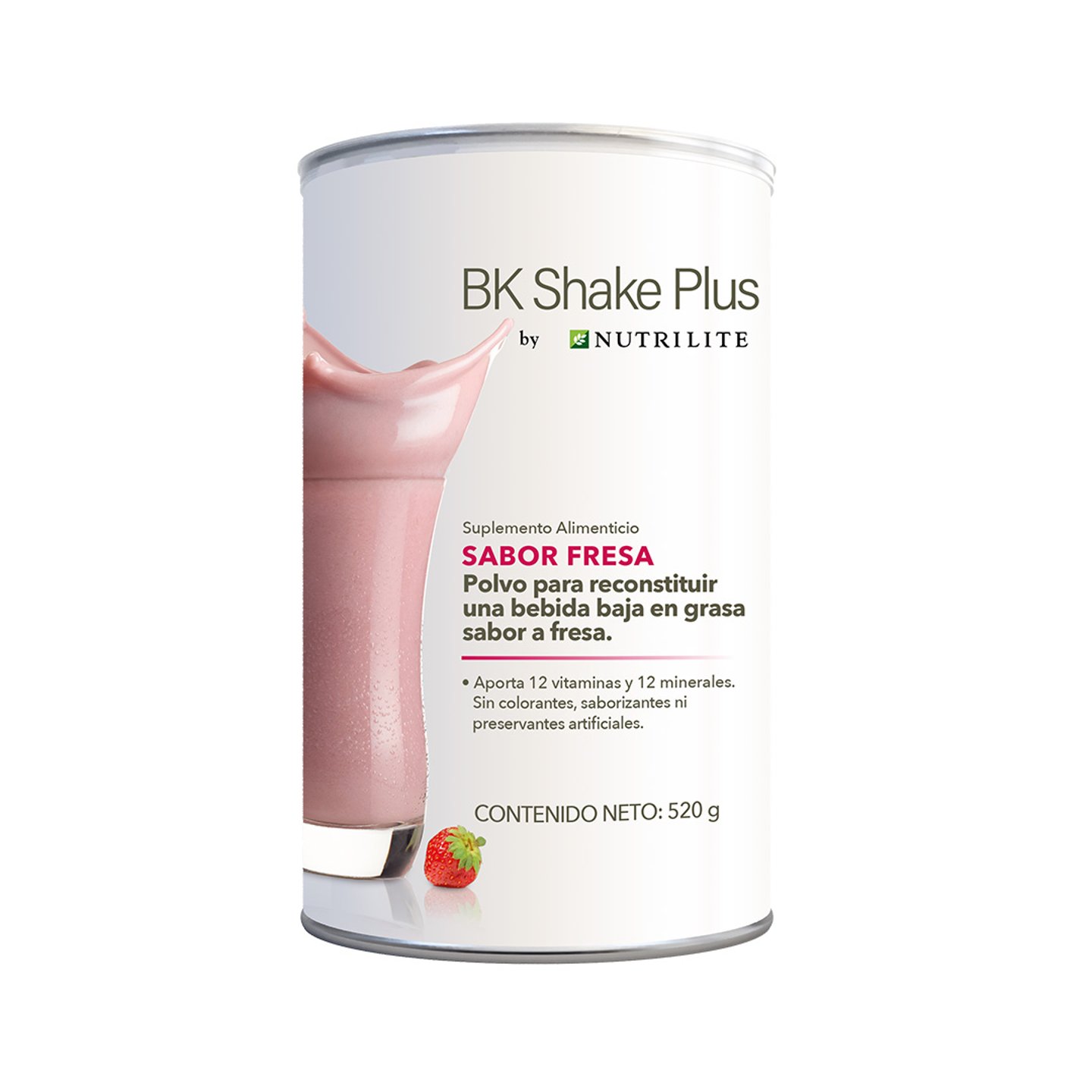 Embalage de BK Skake Plus Fresa By Nutrilite