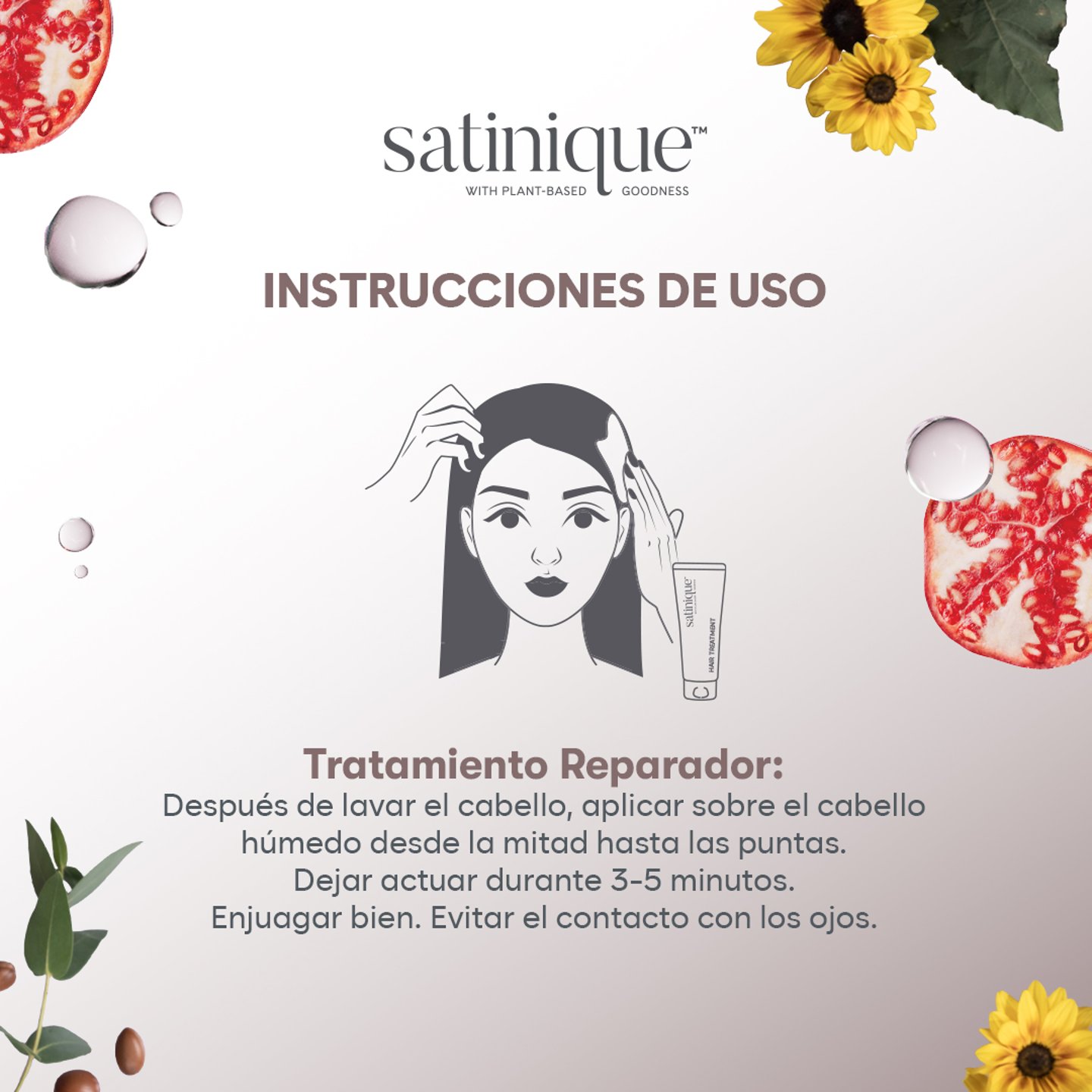 cómo usar Tratamiento Reparador Satinique