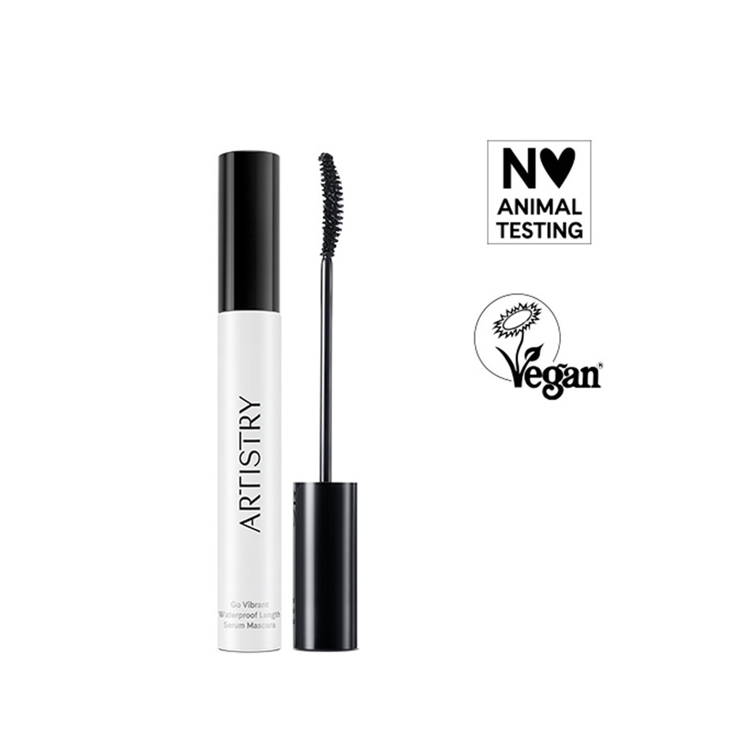 Sellos Mascara + Serum de pestañas a prueba de agua Artistry Go Vibrant™