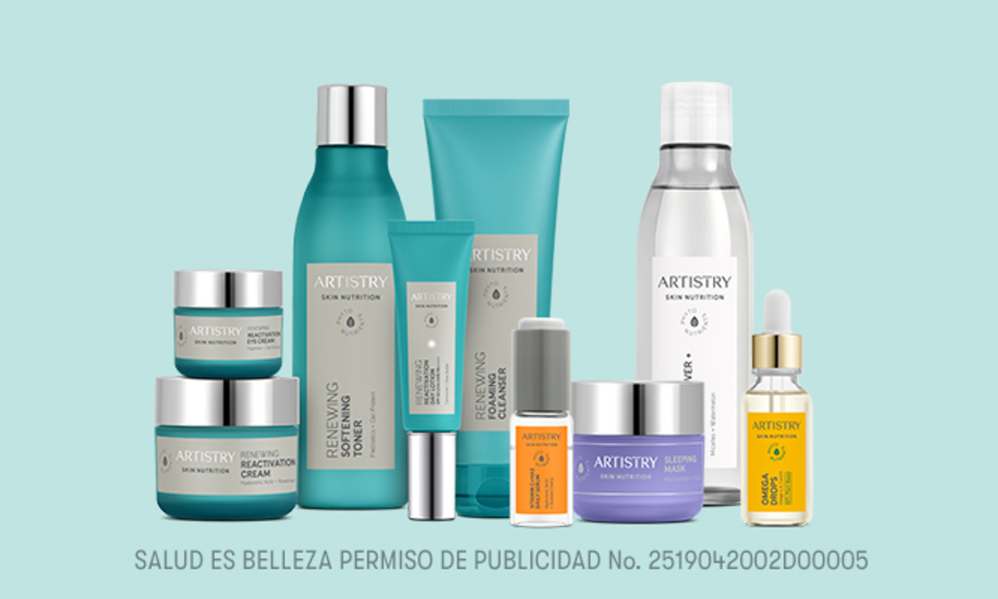Grupo de productos de piel normal a seca