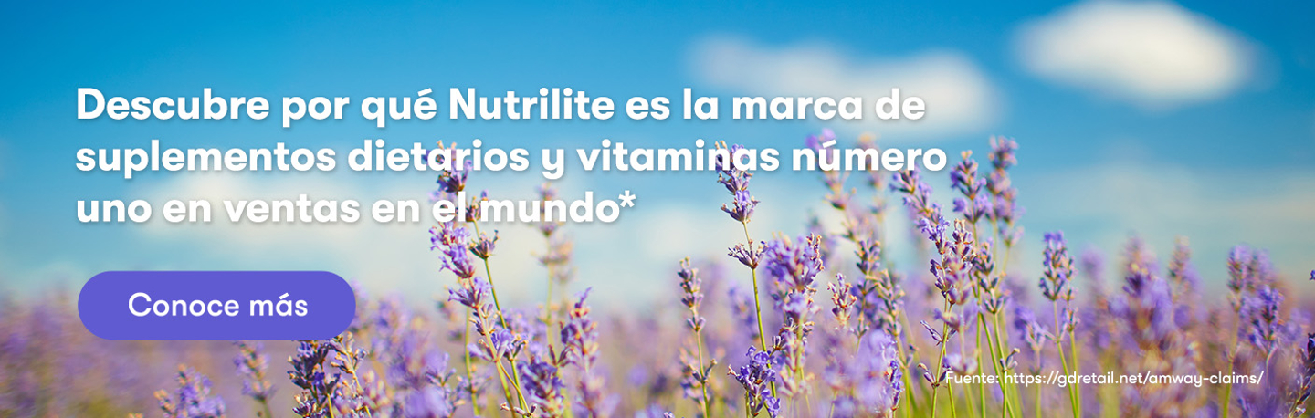Nutrilite es la marca #1 en ventas a nivel mundial de vitaminas y suplementos dietarios. Fuente: GlobalData, http://gdretail.net/amway-claims/